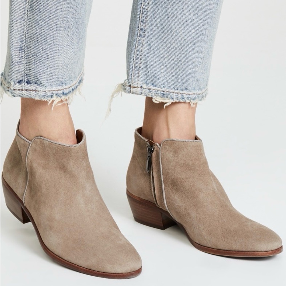 Sam Edelman Petty Suede ankle boot, colour Putty. Size 7. Brand new unworn